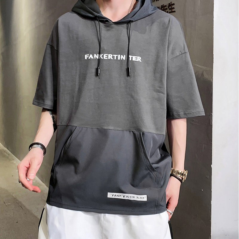 M-8xl large neutral short sleeve cartoon printing summer T-shirt fashion brand high quality pure cotton