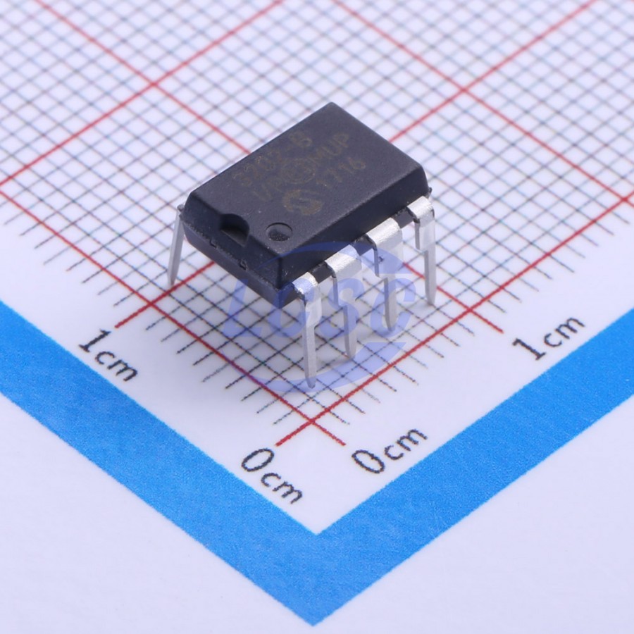 全新原装 MCP3202-BI/P PDIP-8 模数转换芯片ADC