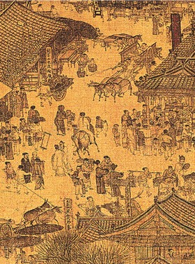 包邮香港优质TOMAX进口950片智力拼图张择端名画 清明上河图 7/7