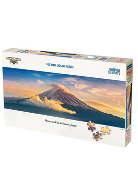 香港TOMAX正品950片高难度全景智力拼图成人益智日本富士山美景