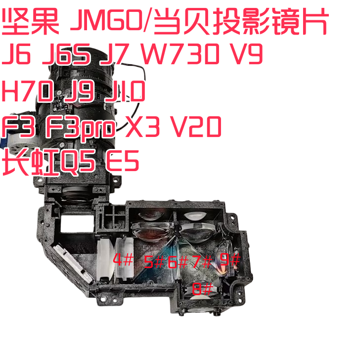 投影J7/J9/J10/F3异色镜片