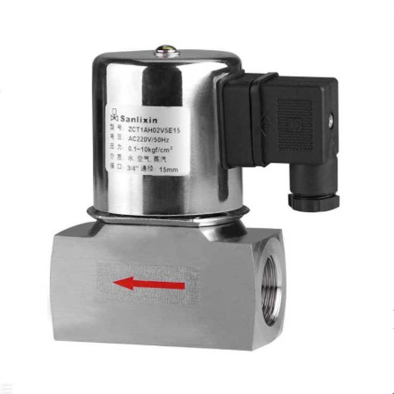 二位二通电磁阀不锈钢管式防腐蚀