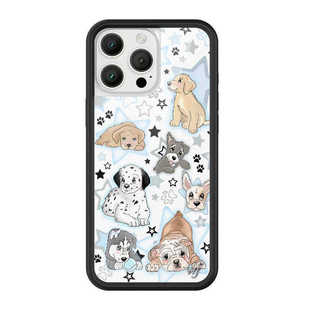 欧美flow小狗派对Puppy 13ProMax 12Plus手机壳WF欧美防摔保护套17 Party苹果16Pro手机壳适用iPhone15
