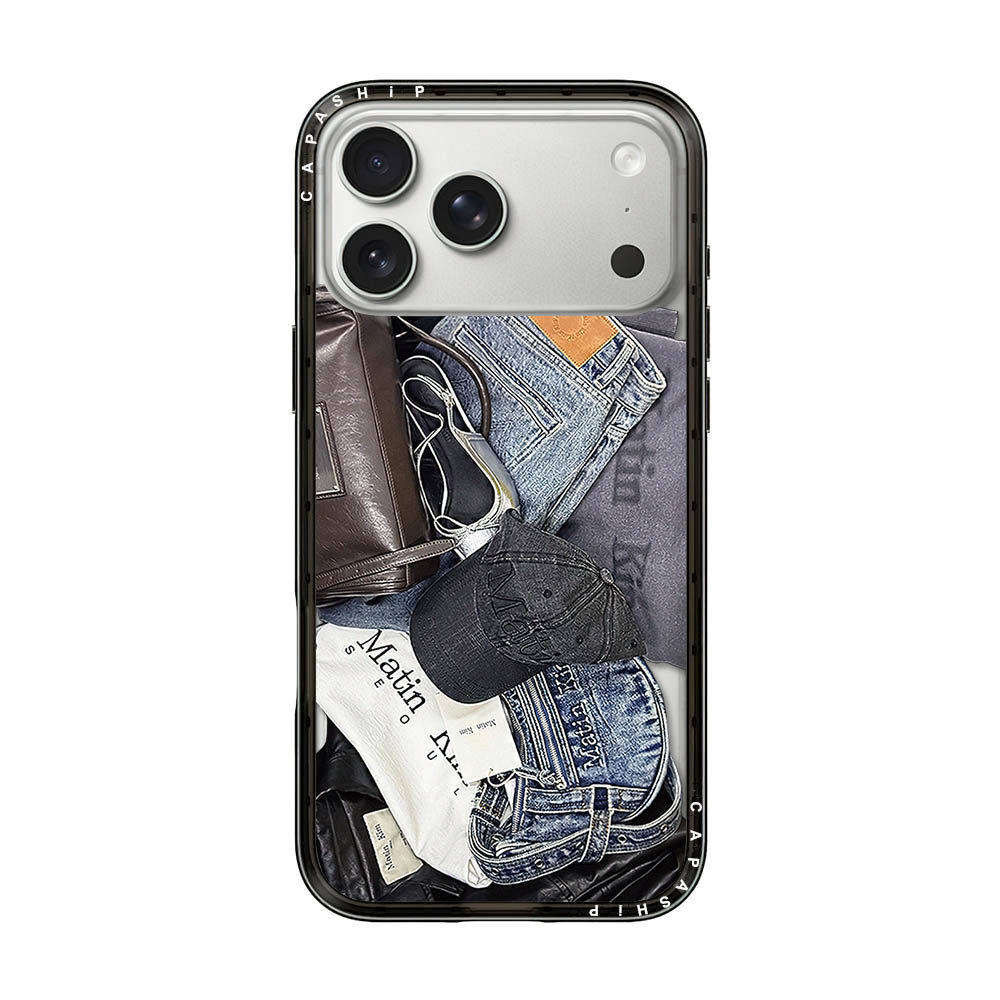 C家适用苹果15iPhone14plus16四方新壳体13promax17磁吸Magsafe个性MK牛仔手机壳防摔新款高级保护套