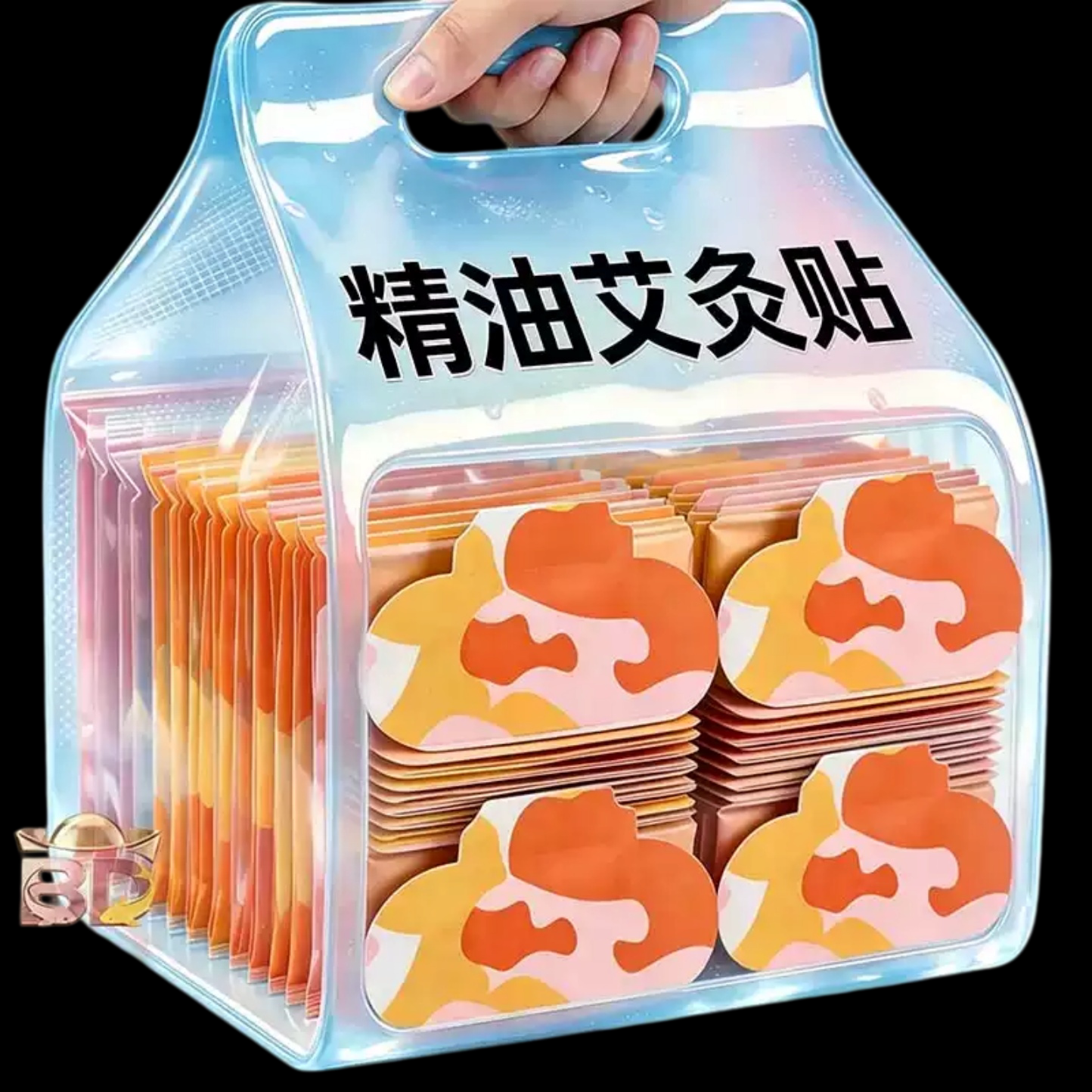 膝盖热敷贴自发热女士关节保暖蒸汽护膝艾灸精油暖贴艾灸贴艾草