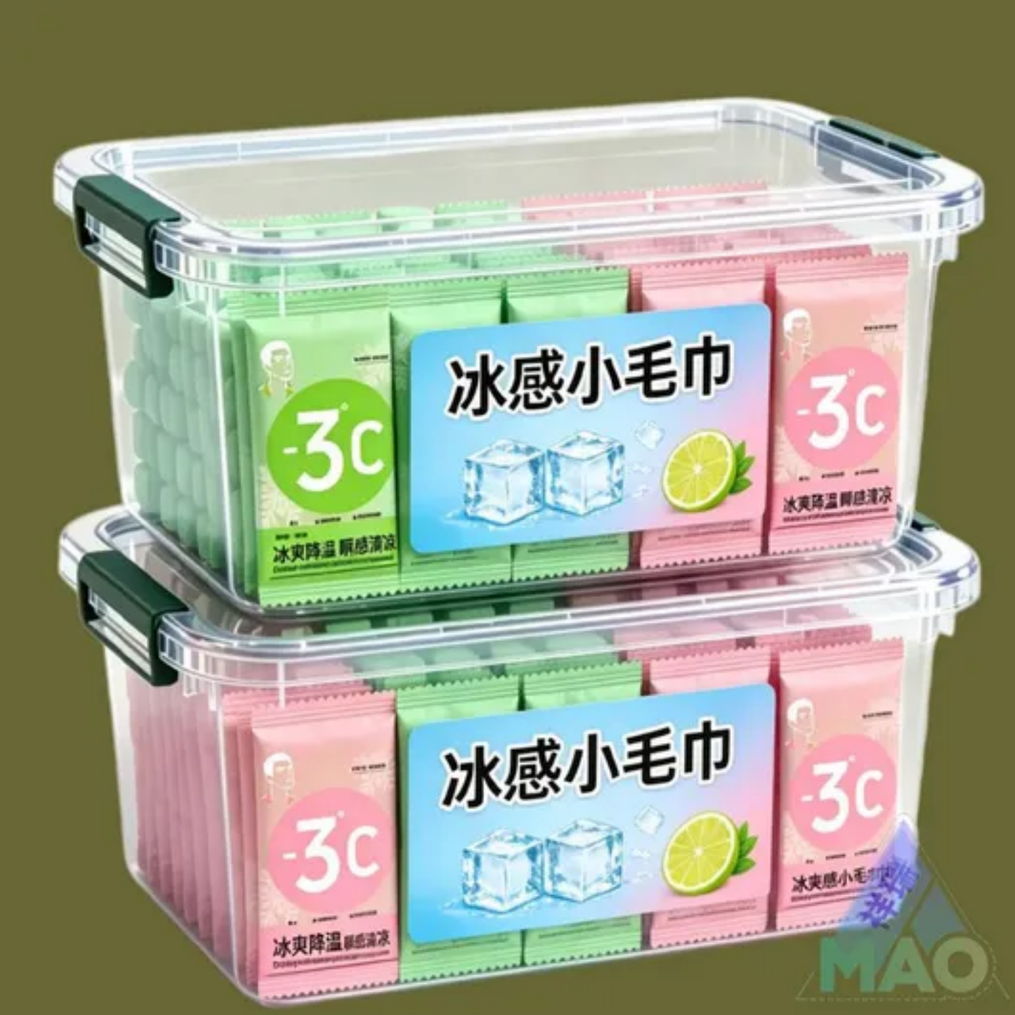 冰感小毛巾速干降温运动健身擦汗巾便携降温神器夏季通用无畏酷暑