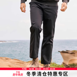 男 都市透气防水耐磨可调节腰带直筒休闲裤 AK男装 新款