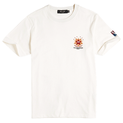 AK CCCP 胜利日联名系列星形徽章合体版印花短袖T恤男