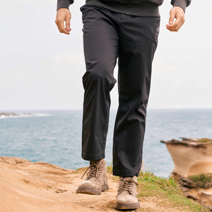 男 都市透气防水耐磨可调节腰带直筒休闲裤 AK男装 新款