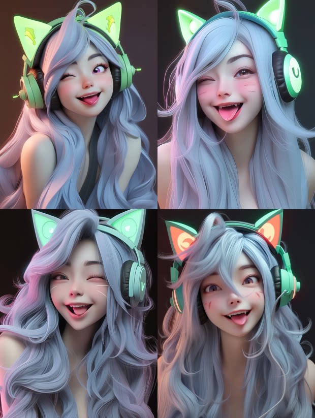 ai头像定制设计真人照片转3d人像动漫q版卡通拟人头像制作原创