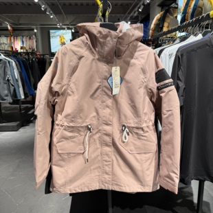 discovery冲锋衣女户外秋冬款防风防雨三合一套抓绒多功能防风衣