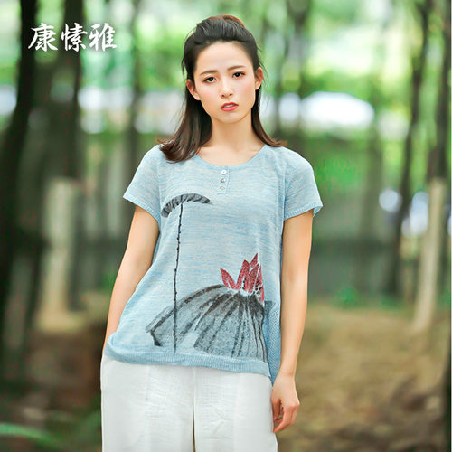 康愫雅禅修服亚麻透气瑜伽服