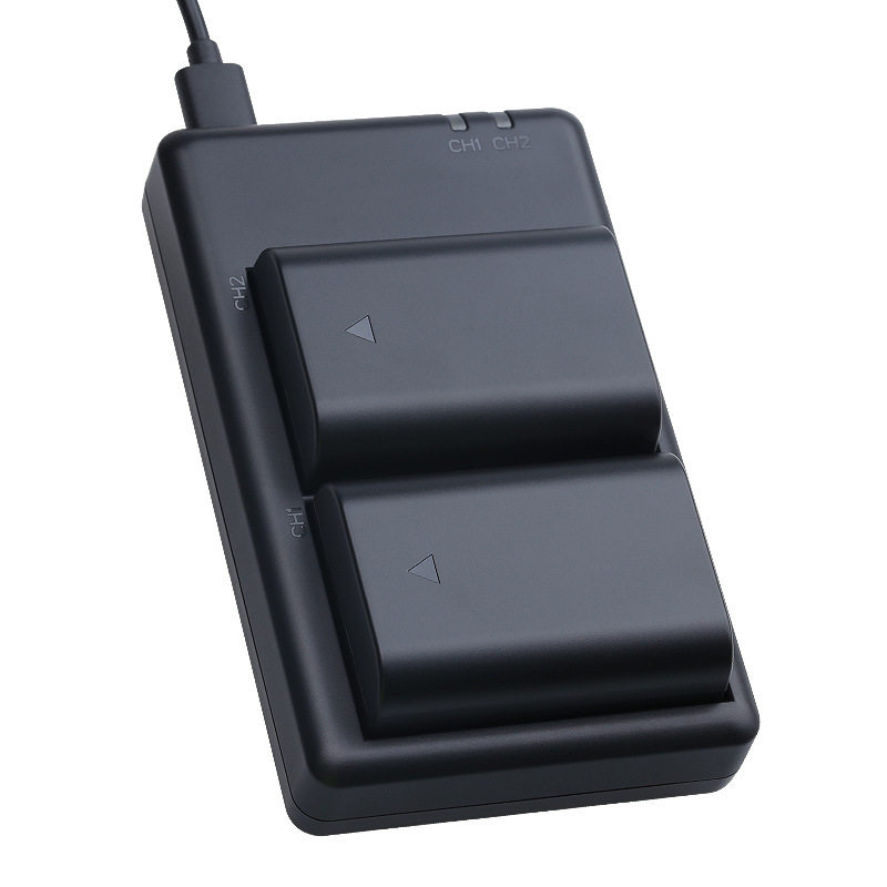 沣标BLX-1电池充电器适用奥林巴斯OM1电池OM-1 BLX1座充OM System