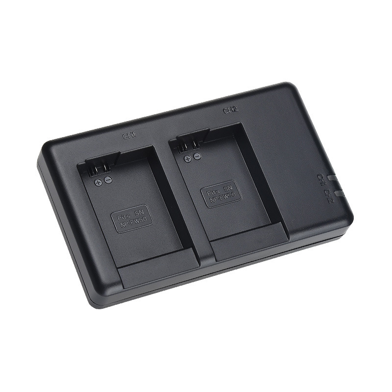 沣标NP-FW50相机电池充电器a6000 a5100 a6300 a7m2 r2 s2 双充厂