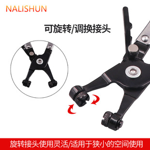 汽车水管卡箍钳直型喉式管束钳可弯式带线卡箍卡扣钳卡箍夹持钳子