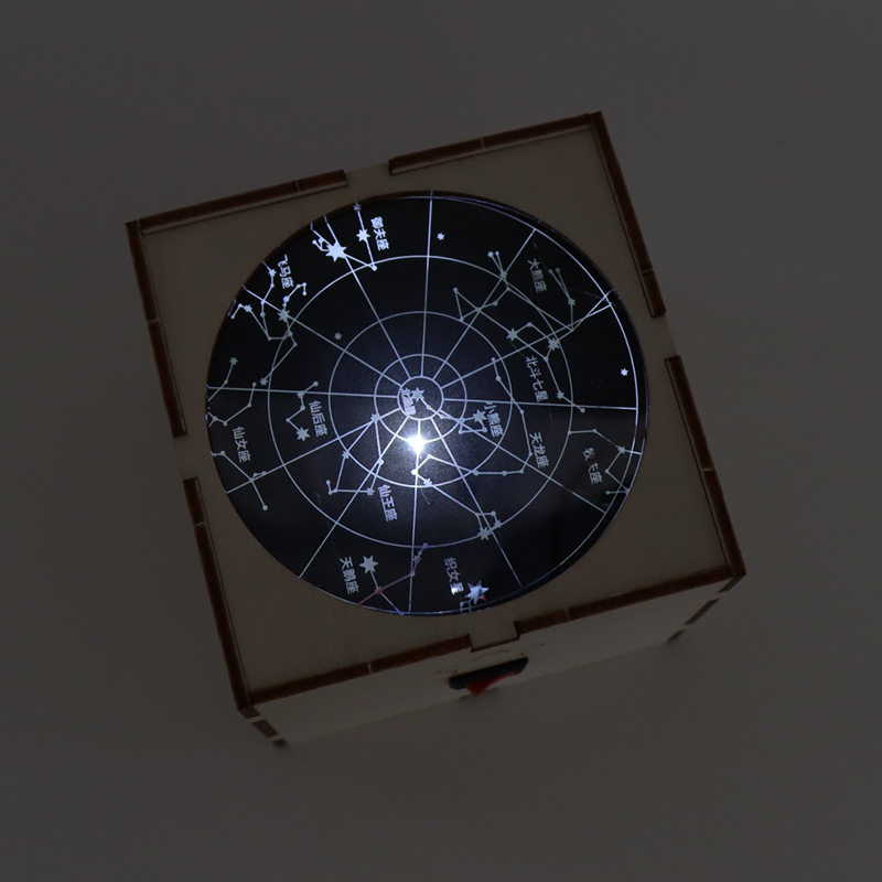 投影星空灯DIY材料包 手工科技小制作学生儿童星座星象仪发明实验