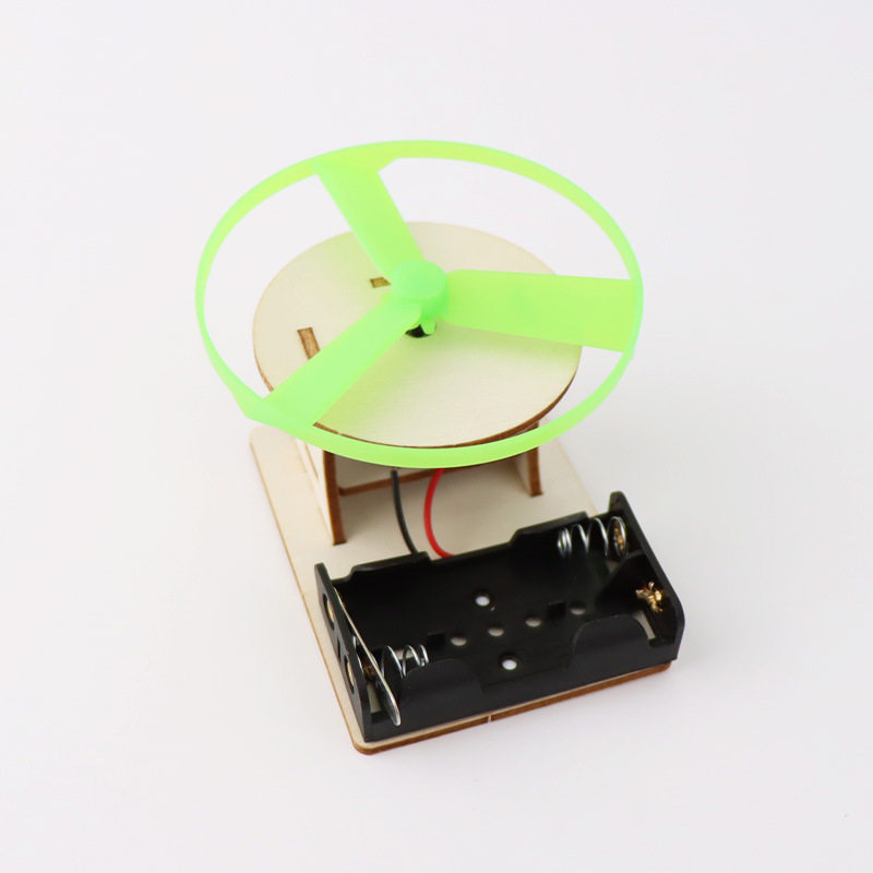 新款自制悬浮飞碟 儿童科普材料包小发明趣味玩具 DIY科技小制作