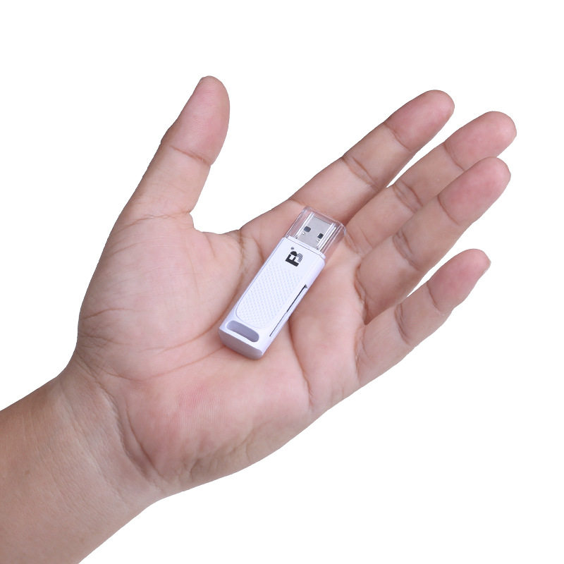 沣标FB-306s读卡器SDXC存储卡TF小卡USB 3.0高速二合一电脑读卡器