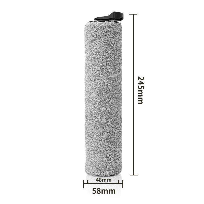 适用添可洗地机1.0滚刷2.0滤芯清洁液3滚筒刮水家用污水箱吸尘器