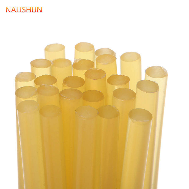 热熔胶棒胶条强力透明高粘家用黑色速溶棒棒胶枪热溶大号胶棒