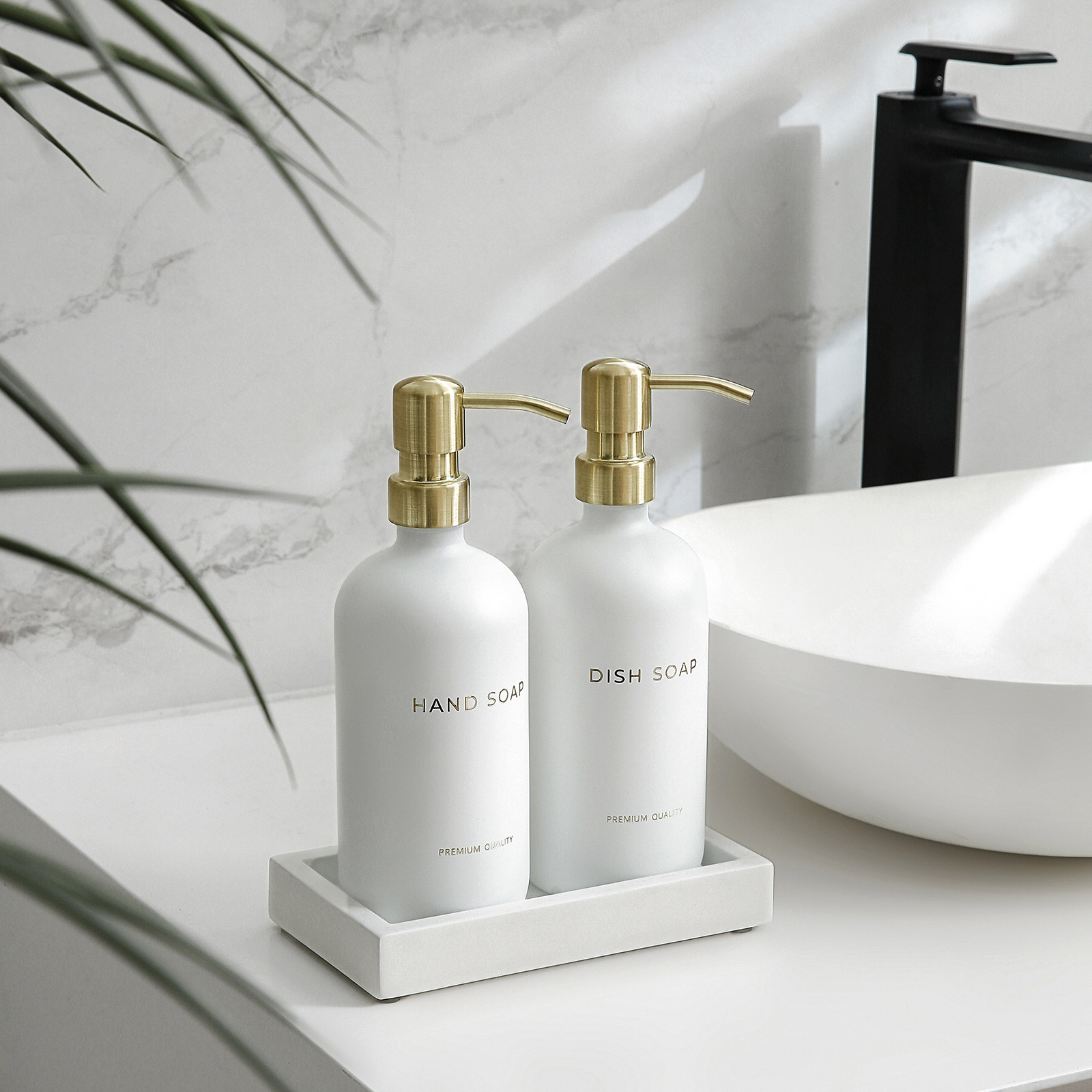 Luxury Glass Soap Dispenser with Smooth Press Pump - Taobao product photo 4