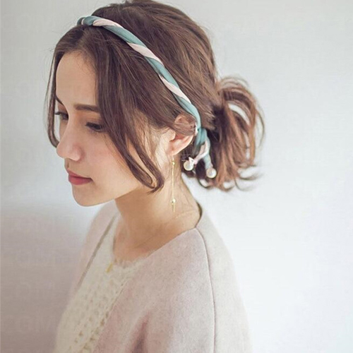 Accessoire cheveux en tissu - Ref 1198261 Image 3