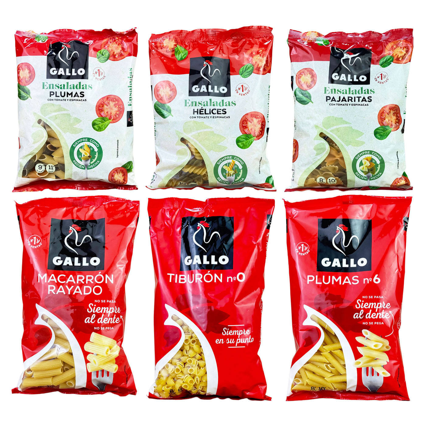 西班牙原装进口GALO嘉罗三色螺丝形蔬菜意面250g意粉意大利面临期