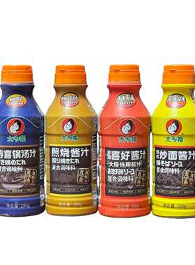 大多福寿喜锅汤汁290g照烧汁 炒面酱汁 大阪烧用酱汁 临期清仓价
