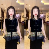 气质重工刺绣国风马甲上衣 百搭高级感洋气显白新中式 2025秋季 时尚