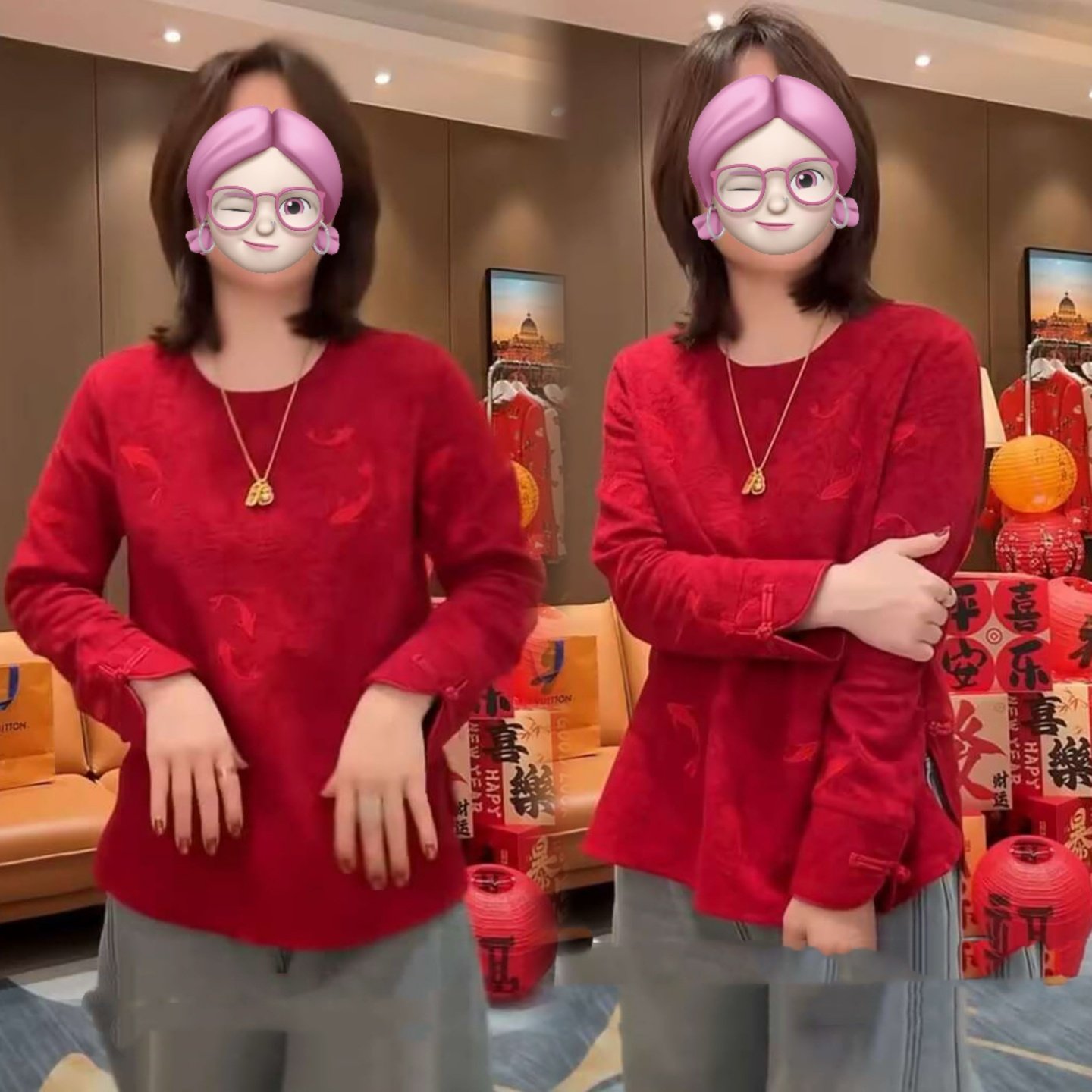 重工印花提花遮肉显瘦衬衫上衣女