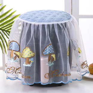 电器防尘罩空气炸锅盖巾蕾丝刺绣布艺厨房家用电器盖布罩豆浆机罩