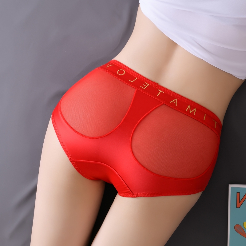 大红色内裤女士本命年无痕纯棉