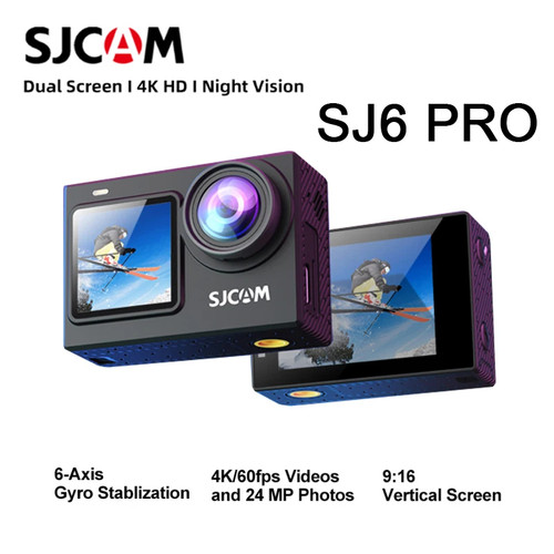 SJCAM运动相机4K画质防抖双彩屏