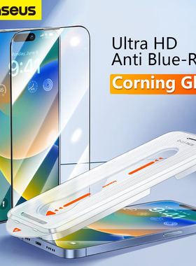Baseus CORNING Tempered Glass for iPhone17Pro Max 16 15 14 Screen Protector Film康宁玻璃膜荧幕防爆屏