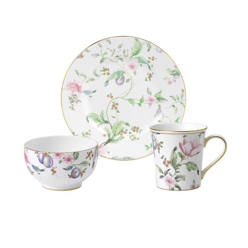 WEDGWOOD骨瓷餐具1人礼盒3件套