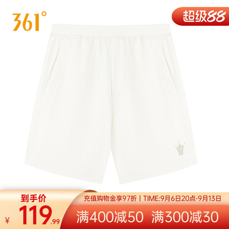 约基奇中国行 361运动短裤男2026夏季运动五分裤男子宽松透气裤子
