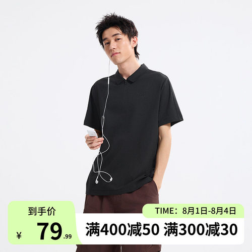 翻领短T恤