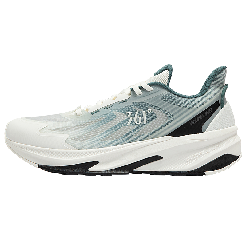 361驭山雨屏跑步鞋2025冬季防泼水运动鞋雨天通勤鞋减震耐磨跑鞋