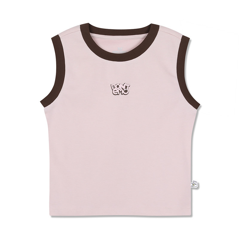 361冰感运动背心女2026夏季新款透气修身无袖上衣短款抑菌短袖女