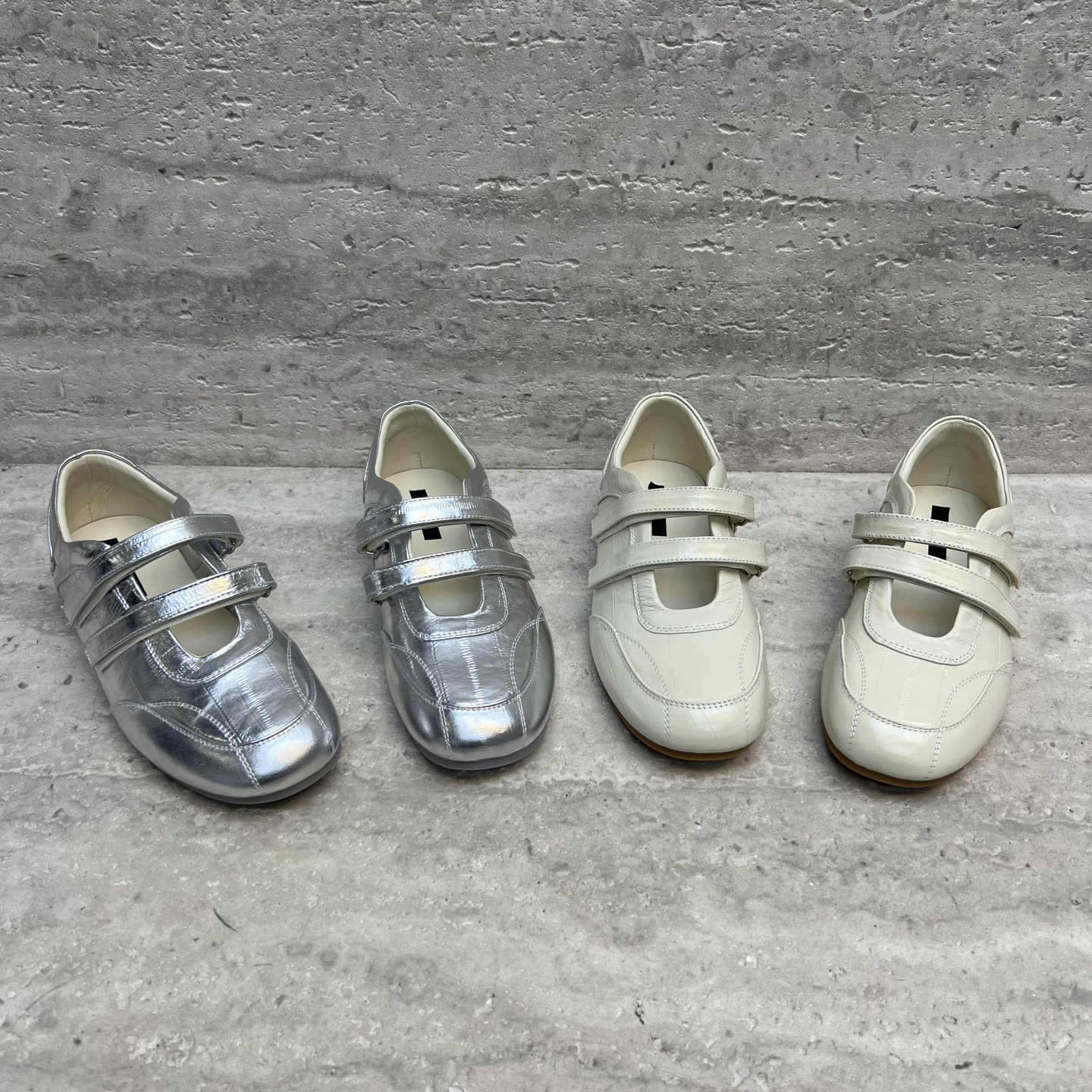 欧洲站2026春季新款欧货真皮女鞋平底魔术贴镂空休闲单鞋玛丽珍鞋,女鞋,玛丽珍鞋,淘宝优惠券,粉丝福利购,淘宝优惠卷