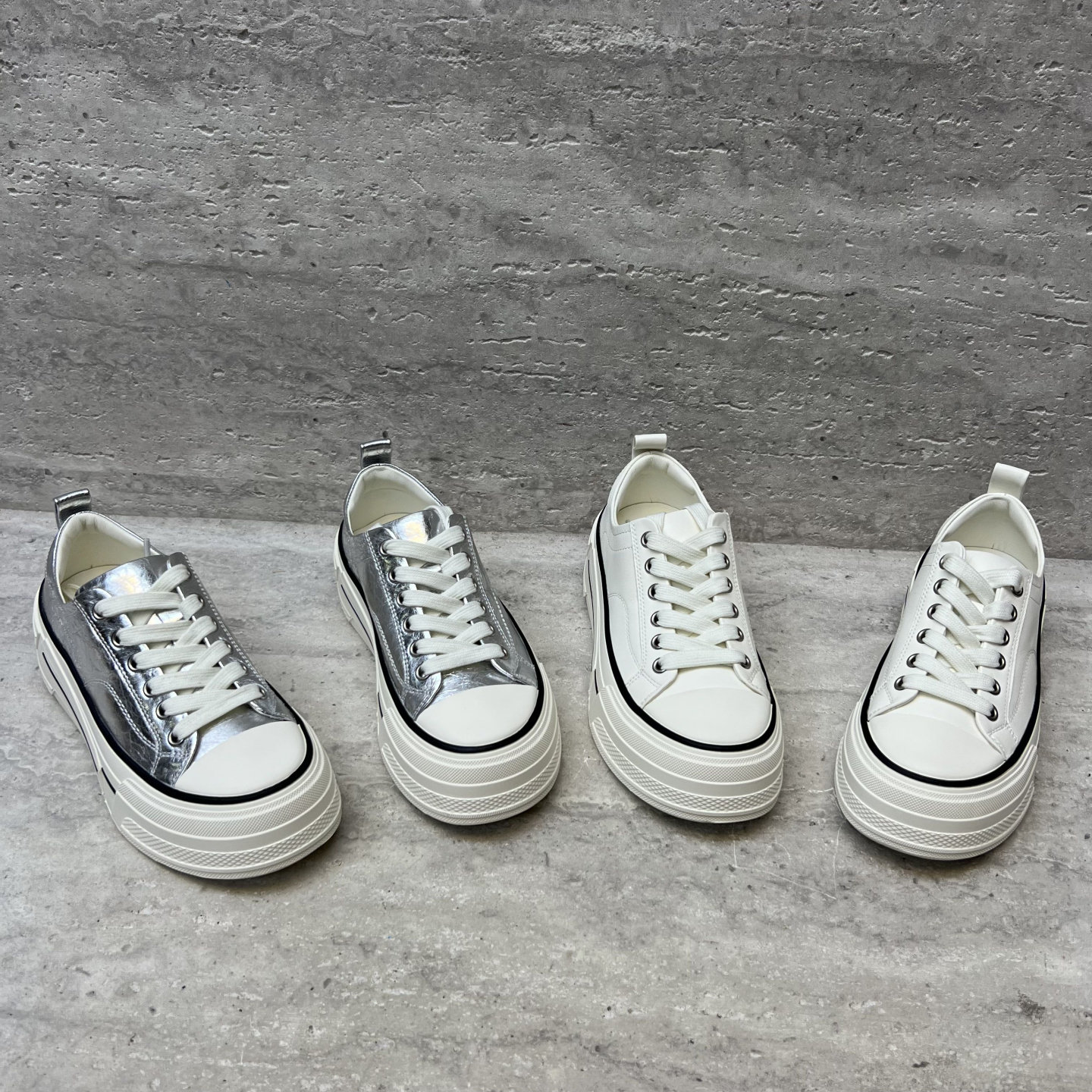 欧洲站女鞋2026春季新款欧货真皮厚底系带圆头休闲运动鞋百搭单鞋,女鞋,休闲板鞋,淘宝优惠券,粉丝福利购,淘宝优惠卷