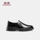 男鞋 公务一脚蹬软底时尚 2026春季 奥康 新款 乐福鞋 简约驾车豆豆鞋