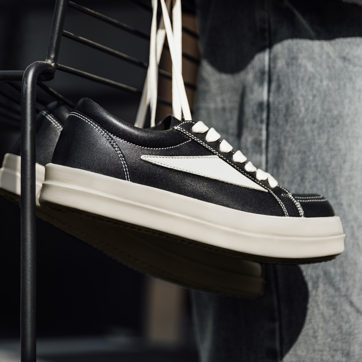 MRA经典VIBE风厚底复古板鞋