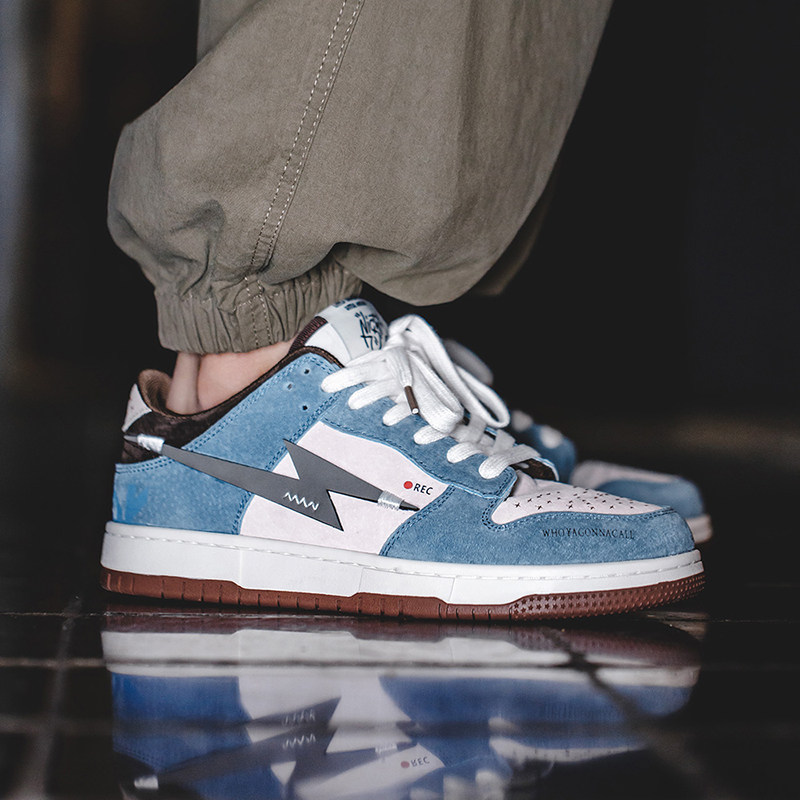 mra闪电系列板鞋男鞋2024夏季新款小众设计感运动休闲百搭潮鞋子