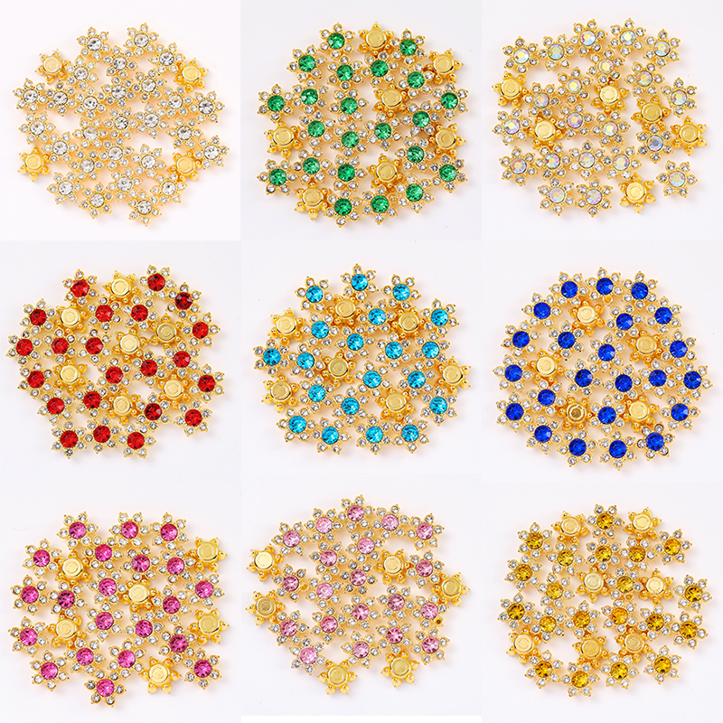 太阳向日葵圆形花盘钻扣手工