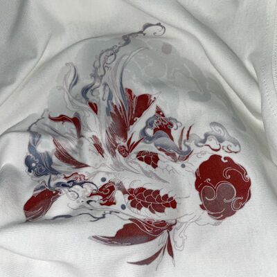 新中式纹样押襟款T恤XKIRINX