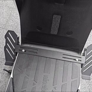 适配九号下沉式脚踏可调角度加宽防滑通用mz/nzmix/m95前踏板改装