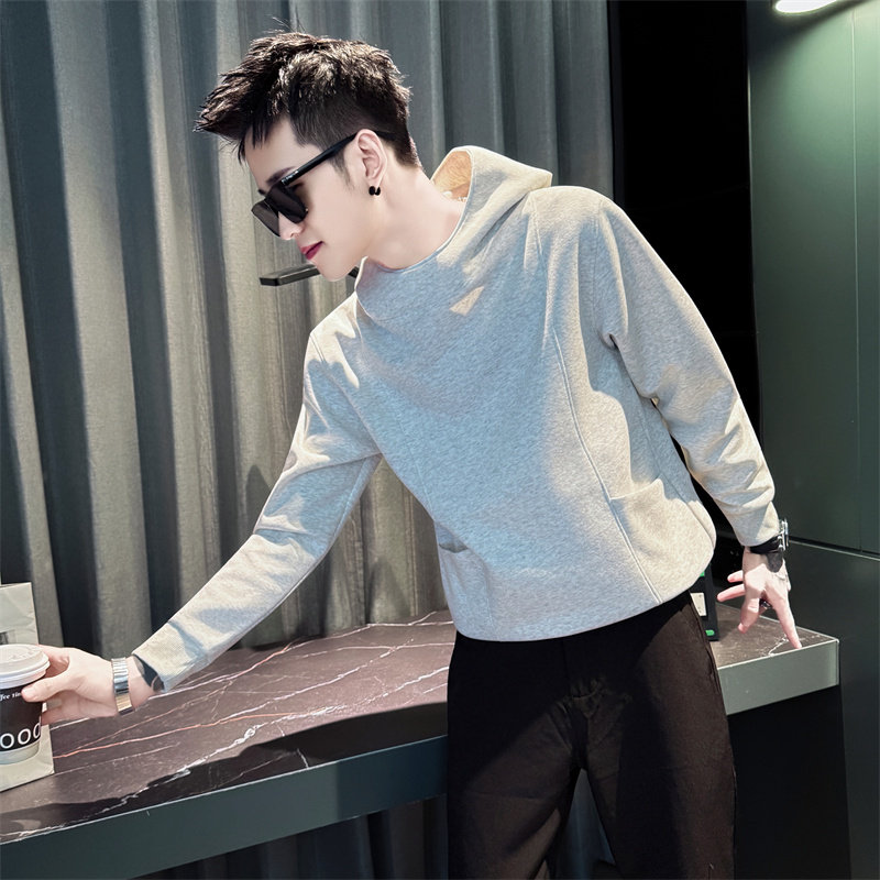 卫衣男潮牌矮个子XS小码连帽春秋美式外套S号休闲上衣宽松长袖T恤