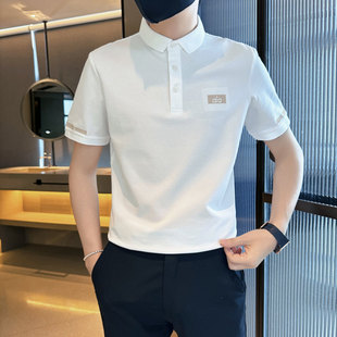 小码翻领短袖T恤男夏季S号XS码休闲商务刺绣polo衫小个子男生半袖