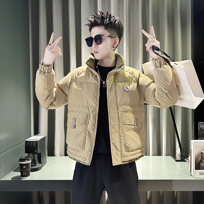 冬季小码男棉服加厚短款S号XS棉袄矮小个子立领棉衣青年保暖外套